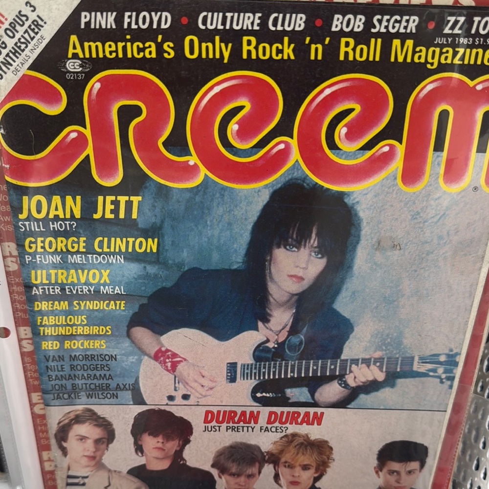 Vintage Music Magazine Cover Art
